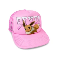 Eevee Pink Hearts Trucker Hat - Pokémon