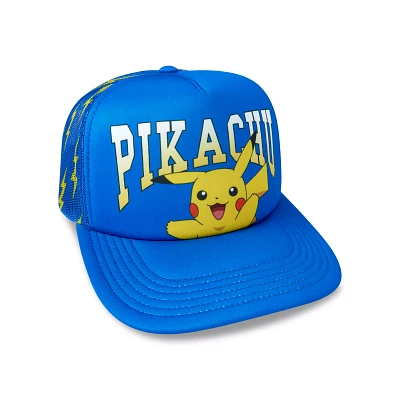 Pikachu Blue Lightning Bolt Snapback Hat - Pokémon