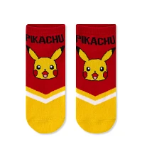 Multi-Pack Pokémon Character Names No Show Socks - 5 Pack