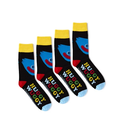 Poppy Playtime Huggy Wuggy Crew Socks - 2 Pair