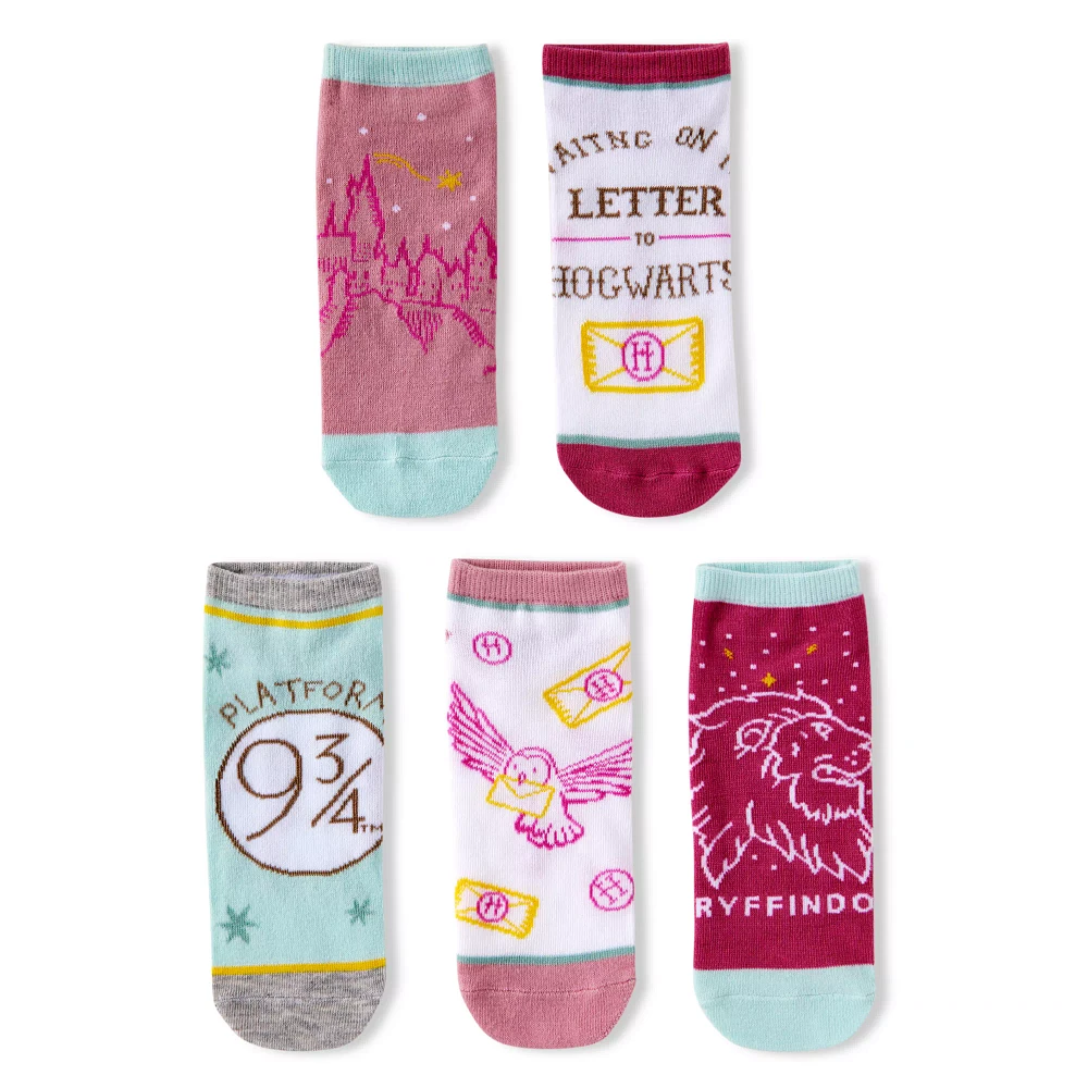 Multi-Pack Harry Potter No Show Socks - 5 Pack
