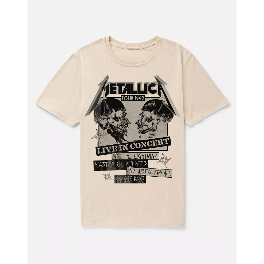 Metallica Live Concert T Shirt