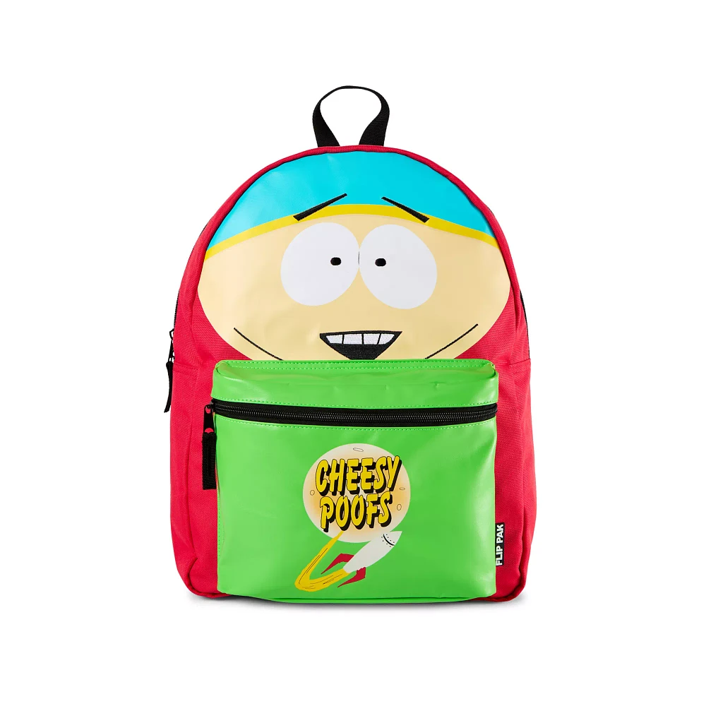 South Park Cartman Cheesy Poofs Reversible Backpack