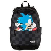Retro Sonic the Hedgehog Hooded Backpack