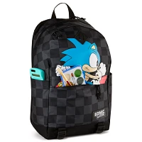Retro Sonic the Hedgehog Hooded Backpack