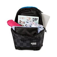 Retro Sonic the Hedgehog Hooded Backpack