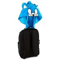 Retro Sonic the Hedgehog Hooded Backpack