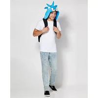 Retro Sonic the Hedgehog Hooded Backpack