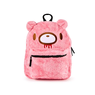 Flip Pak Gloomy Bear Furry Reversible Backpack