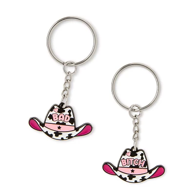 Bad Bitch Keychain Set - 2 Pair