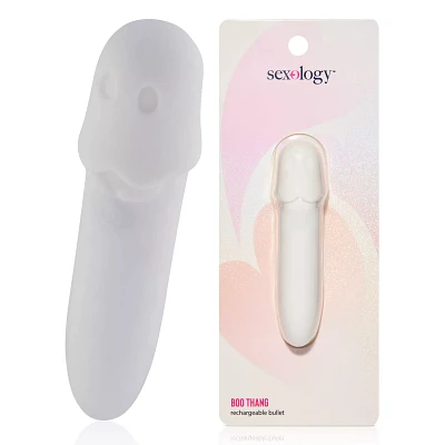 Boo Thang 10-Function Rechargeable Bullet Vibrator  5.3 Inch - Sexology