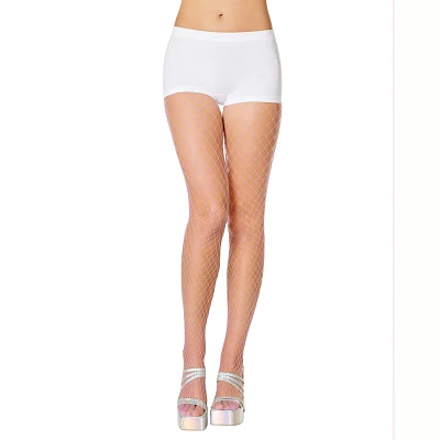 Diamond Fishnet Tights - Lavender