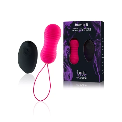 Hott Love Extreme Bump It Thrusting Remote Control Bullet Vibrator