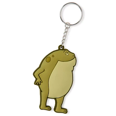 Kiss My Butt Toad Keychain