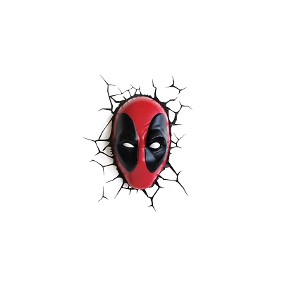 Deadpool Mask 3D Deco Light