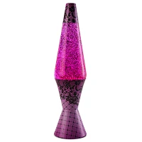 17 Inch Tickled Pink Glitter Lava Lamp