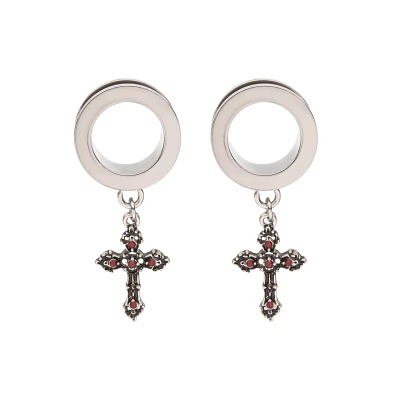 Cross Dangle Screw Fit Tunnels