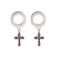 Cross Dangle Screw Fit Tunnels