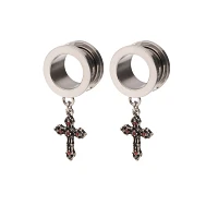 Cross Dangle Screw Fit Tunnels