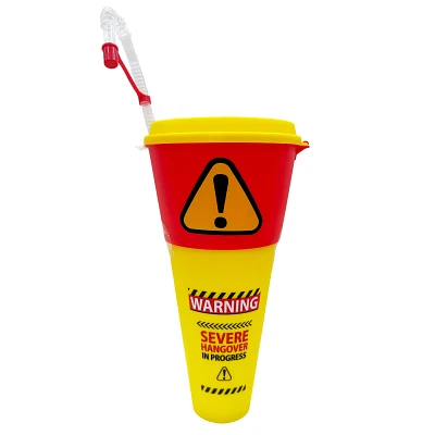 Severe Hangover Cup with Straw - 46 oz.