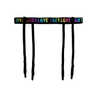 Rainbow Love Pride Garters