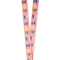 Reversible Stitch Charm Lanyard Lilo & Stitch