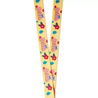 Reversible Stitch Charm Lanyard Lilo & Stitch