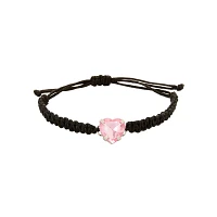 Multi-Pack Heart and Bow Chain Bracelets - 5 Pack