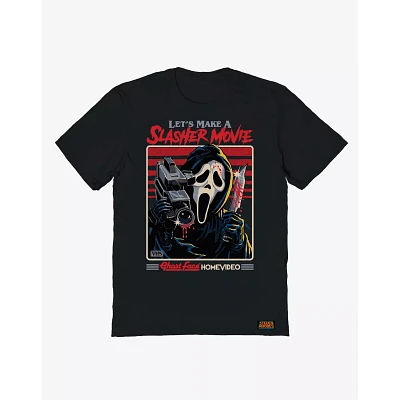 Ghost Face Let's Make a Slasher Movie T Shirt - Steven Rhodes