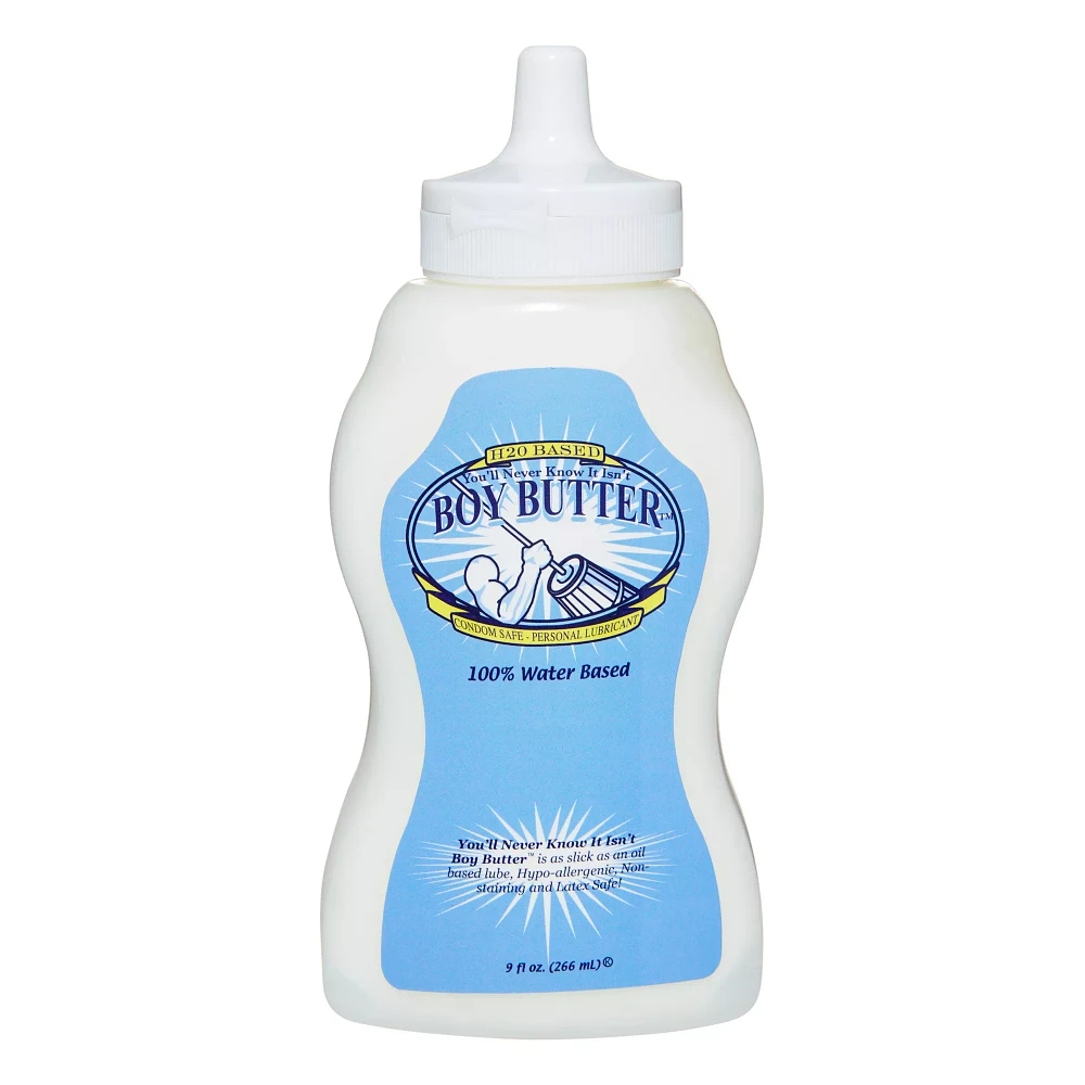 Boy Butter Water-Based Lube - 9 oz.