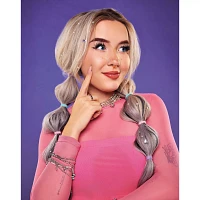Kayla Malecc Multi-Pack Titanium Horseshoe Rings with Neon Orange Ends and Extra Balls 3 Pack - 20-16 Gauge