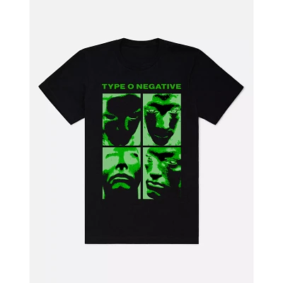 Type O Negative Warped Faces T Shirt