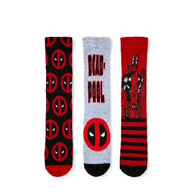 Deadpool Crew Socks 3 Pack