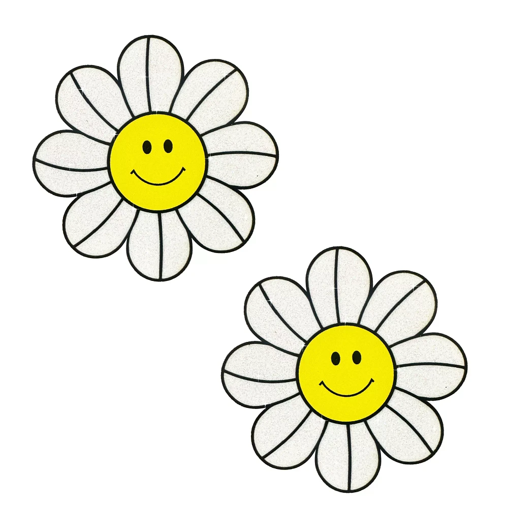 Smiley Daisy Nipple Pasties
