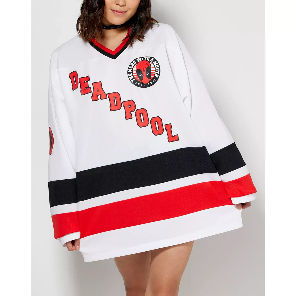 Deadpool Hockey Jersey - Marvel