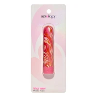 Totally Groovy Rechargeable Lipstick Vibrator - Sexology