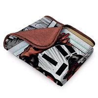 Deadpool Comic Fleece Blanket