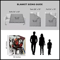 Deadpool Comic Fleece Blanket