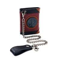 Deadpool Metal Badge Chain Wallet