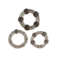 Multi-Pack Arouz'd Extended Play Cock Ring Set - 3 Pack