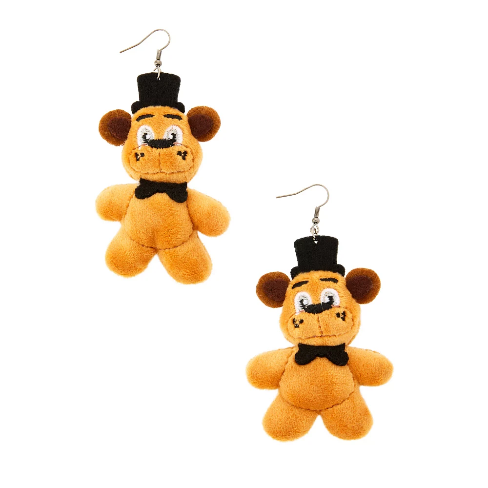 Freddy Fazbear Dangle Earrings - Five Nights at Freddy's