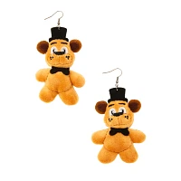 Freddy Fazbear Dangle Earrings - Five Nights at Freddy's