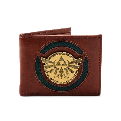 The Legend of Zelda Hyrule Metal Badge Bifold Wallet