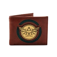 The Legend of Zelda Hyrule Metal Badge Bifold Wallet