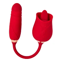 Secret Garden 2 in 1 Thrusting Massager - Hott Love Extreme