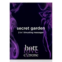 Secret Garden 2 in 1 Thrusting Massager - Hott Love Extreme