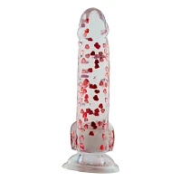 Hott Love Extreme Heartthrob Dildo with Balls