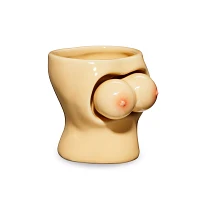 Molded Boobs Bobble Shot Glass - 1.5 oz.