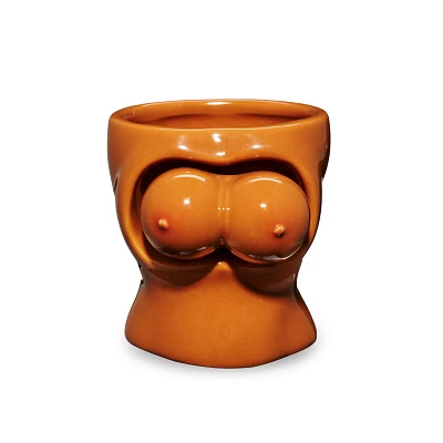 Brown Boob Bobble Shot Glass - 1.5 oz.