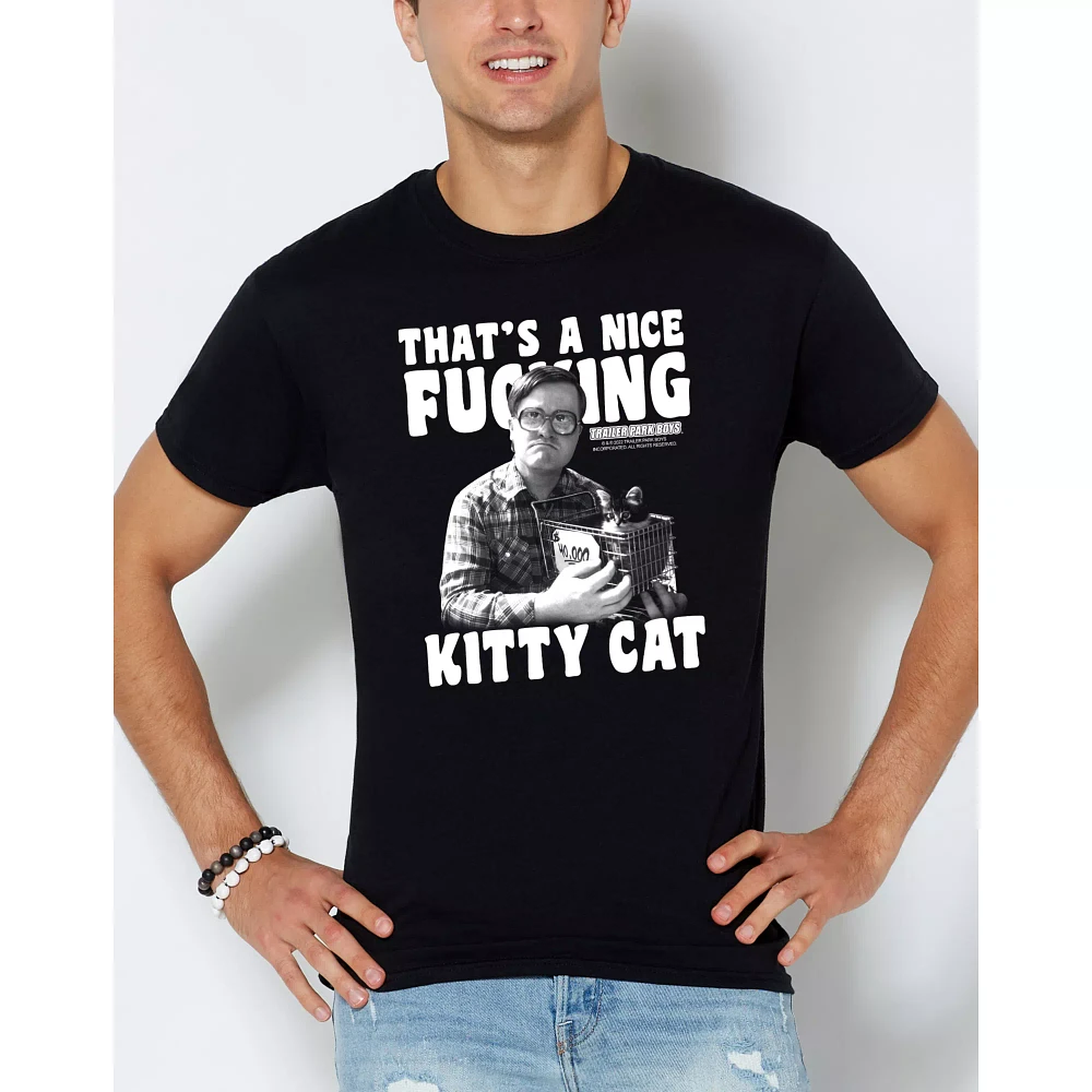 Nice Kitty Cat T Shirt - Trailer Park Boys